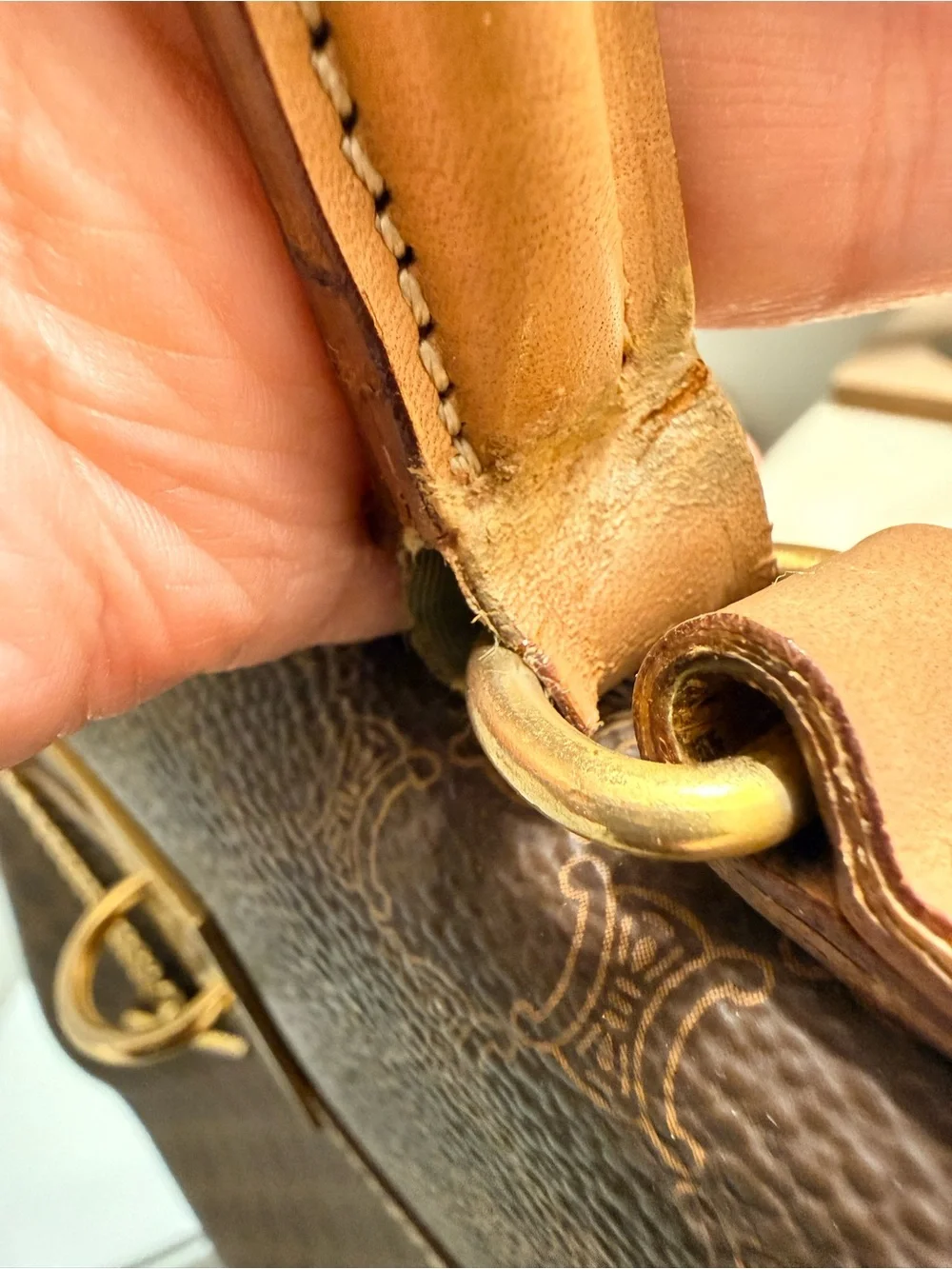 *Authentic* Celine - Macadam Top Handle Bag w/ COA